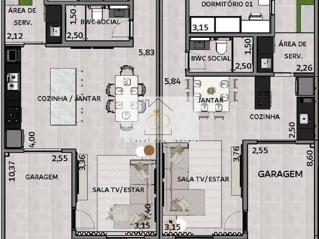 #W.120625C - Casa para Venda em Londrina - PR